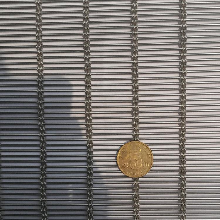 盤聚幕墻用金屬裝飾網(wǎng) 集美觀與防護(hù)于一體的鋼絲繩編織藝術(shù)